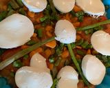 Foto del paso 5 de la receta Pizza de verduras con huevo