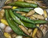 Foto langkah ke 2 dari resep Sambal Ijo Rumah Makan Padang ala Violet Azalea.