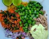 Foto del paso 1 de la receta: Vegetales con salsa mostaneza tipo rancho!