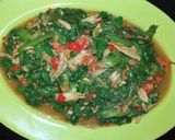 Foto langkah ke 4 dari resep Tumis pedas tauco genjer.