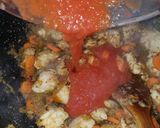 Foto del paso 10 de la receta Hélices con ragú de pollo