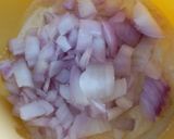 A picture of step 1 of Moong Dal Vada.