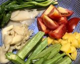 Hình bước làm 1 của món Canh Chua Chay