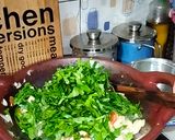 Foto langkah ke 7 dari resep Tumis Tempe Pete Daun Melinjo.