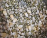 A picture of step 1 of Corn sprouts chaat.