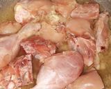 A picture of step 10 of Veg and chicken biryani platter.