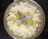 A picture of step 1 of Rasmalai Modak.