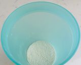A picture of step 1 of No egg/semi vegan pancakes.