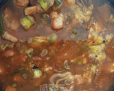 Foto del paso 5 de la receta: Arroz integral con verduras, bacalao y almejas