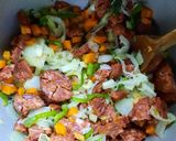 Foto del paso 1 de la receta: Olla de mondongo con fideos y porotos