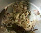 A picture of step 3 of Kusha rice or plain Biryani.