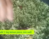 A picture of step 5 of Mint Rice.