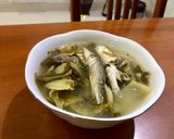 Hình bước làm 2 của món Cá linh nấu dưa chua