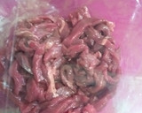 Foto del paso 1 de la receta: Ternera en salsa de ostras