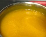 A picture of step 3 of Kolkata Special: Bhapa Aam-Sandesh/Mango Ice Cream Sandesh.