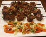 A picture of step 2 of Bihari Kabab.