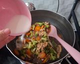 Foto langkah ke 7 dari resep Tofu Cah Brokoli Jamur.