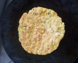 A picture of step 3 of Moringa Thepla.