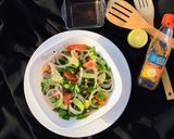 A picture of step 7 of Watercress salad.