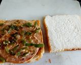A picture of step 5 of Cheesy Chicken Salami Sandwiches.