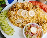 A picture of step 9 of Red Chilli Chicken Biryani 😋😋.
