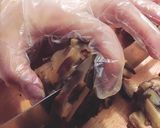 Hình bước làm 5 của món Giò thủ chay