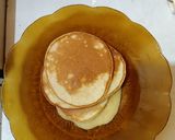 Foto langkah ke 5 dari resep Pancake Teflon simple takaran sendok.