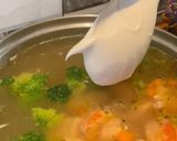 Фото кроку 4 до Вершковий суп з червоною рибою🥘.