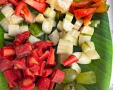 A picture of step 1 of Summer Salad.