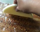 A picture of step 2 of Carrot sushi roll.