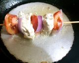 A picture of step 6 of Chicken Malai Boti/Mayo creamy chicken😋.
