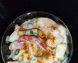 A picture of step 6 of Instant Boondi Chaat.