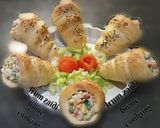 A picture of step 1 of 🥗🍦Salad Bread Cones🍦🥗.