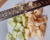 Foto del paso 2 de la receta: Licuado especiado de manzana y pepino 🍎🥒 Smoothie antioxidante, antinflamatorio