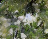 Foto del paso 3 de la receta: Revuelto de claras, espárragos trigueros y bacalao