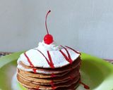 Foto langkah ke 4 dari resep Fluffy Mocca Pancake.