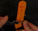Foto del paso 2 de la receta Hummus embrujado (Hummus con zanahoria) - Adviento Halloween