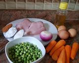 A picture of step 1 of Simple chicken salad.