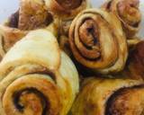 Eggless Cinnamon Roll [tanpa ulen] langkah memasak 13 foto