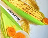 A picture of step 3 of Spicy lemon corn on the cob🌽اسپاٸسی لیمن کارن🌽.