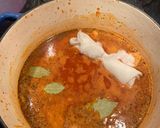 A picture of step 2 of Pasta Fagioli.