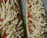 Foto del paso 5 de la receta: Calabacines rellenos de atún y bacon