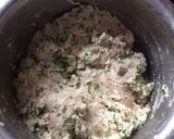 A picture of step 2 of Jowar vada.
