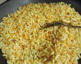 A picture of step 3 of Kurmura chivda (just 3step recipe).
