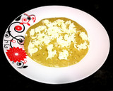 Foto del paso 7 de la receta: Huevo frito y mini pimientos sobre puré de brócoli