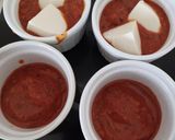 Paradicsomszószban sült mozzarella recept fázis 3 fotója