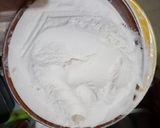 A picture of step 1 of Brownie/chocolate sponge.