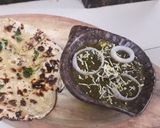 A picture of step 5 of Palak paneer.