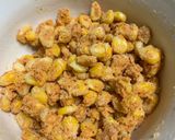 A picture of step 2 of Sweet corn fritters.