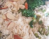 A picture of step 5 of Methi Matar Butter Masala Pulao.